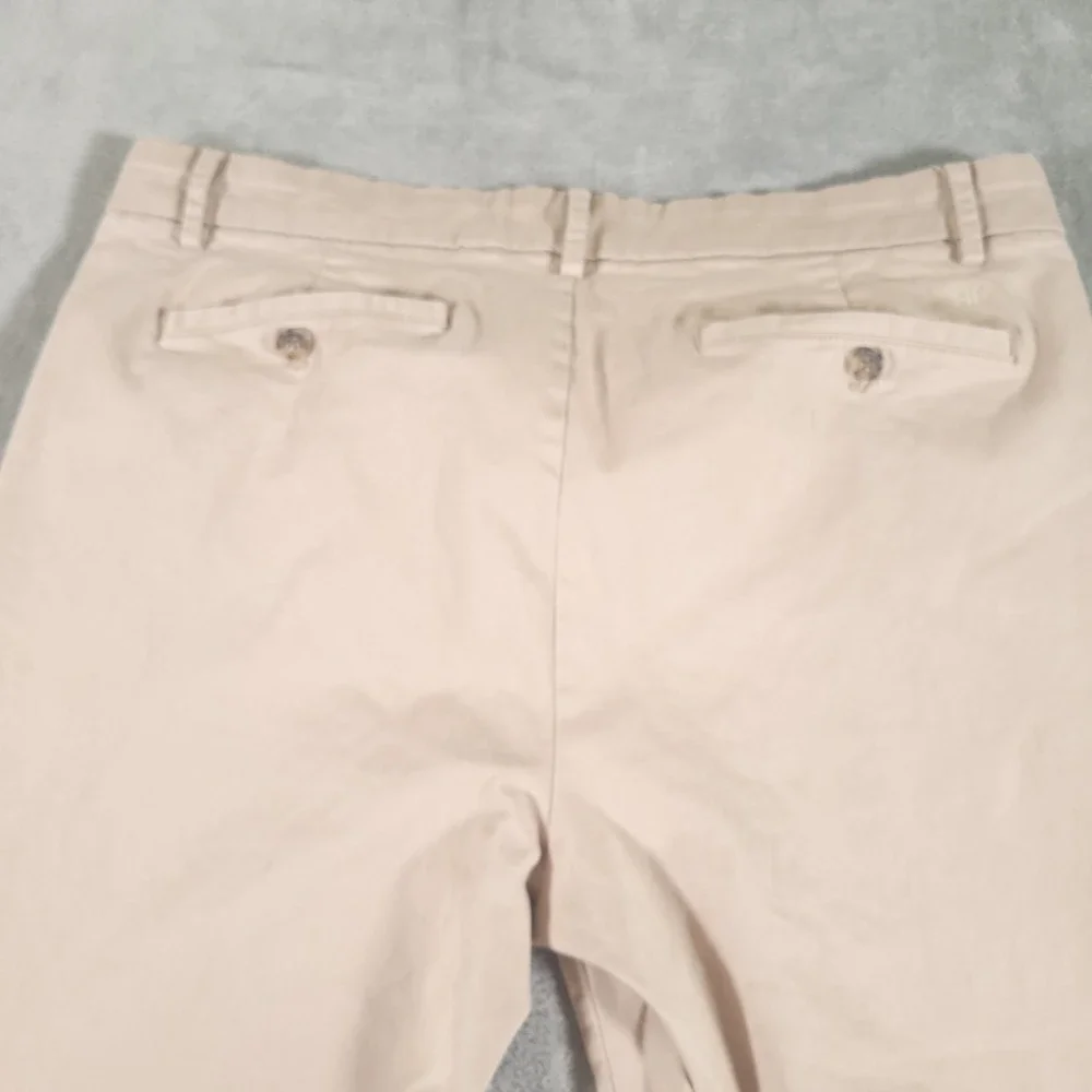 Banana Republic Chino Pants Mens 38x29 Khaki Stretch Trousers Business Casual